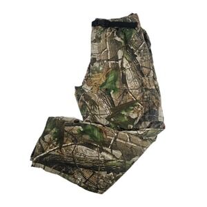 Game Winner Cargo Pants Mens XL Multicolor Realtree Camo Nylon Belted 0342-02220